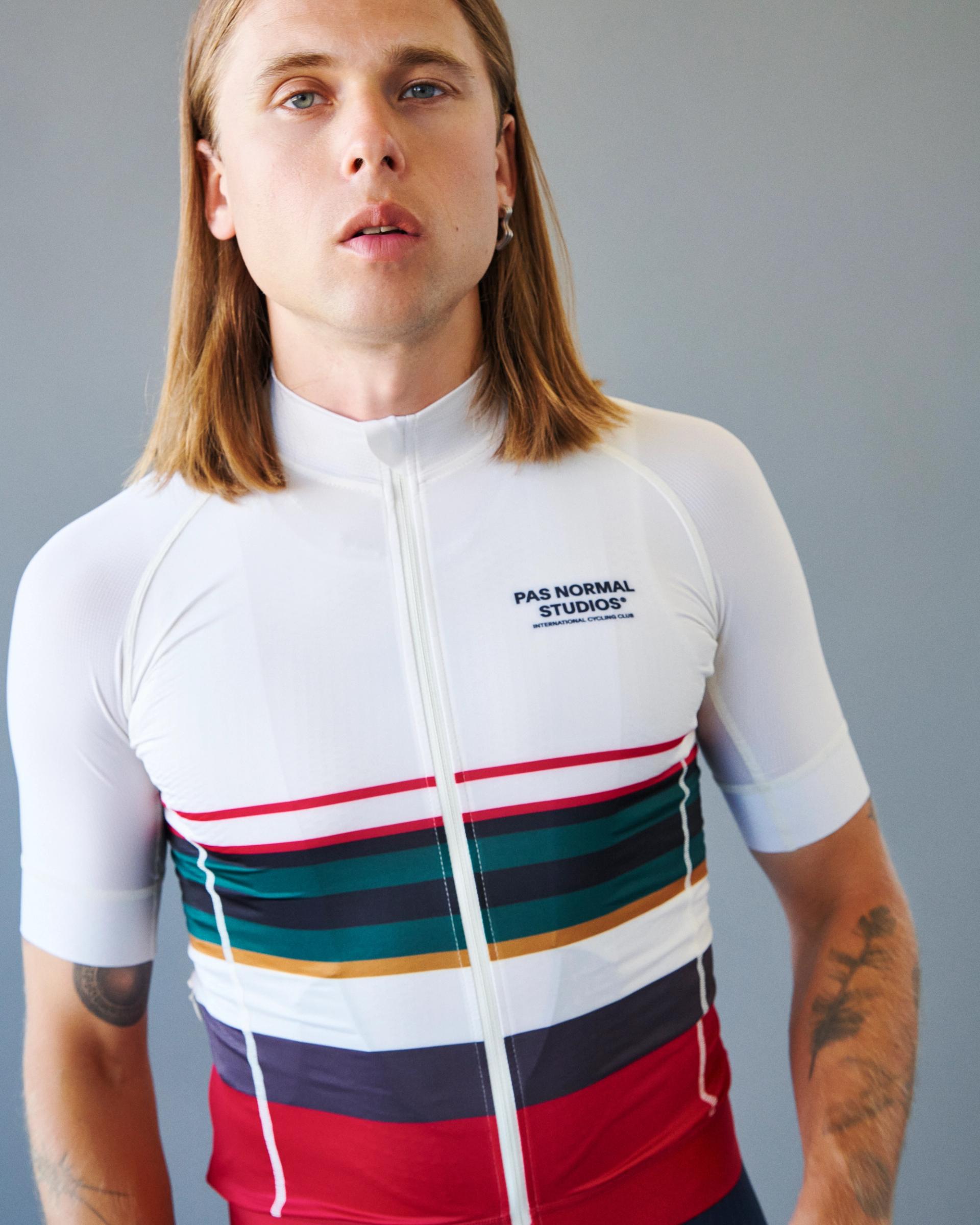 Maillot Manga Corta Pas Normal Studios Mechanism Late Drop Hombre Off White #5