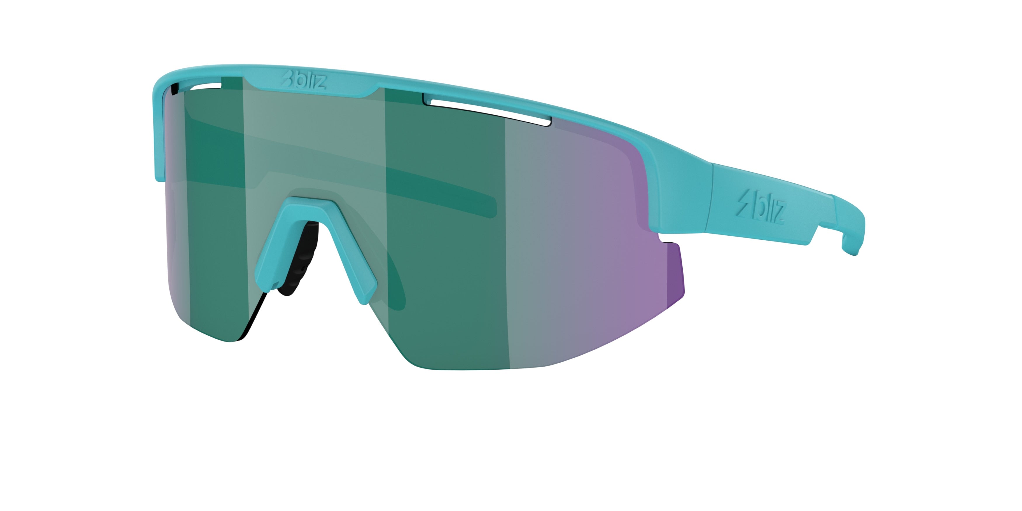 Gafas Sol Bliz Matrix/Turquesa Mate/Azul Verde