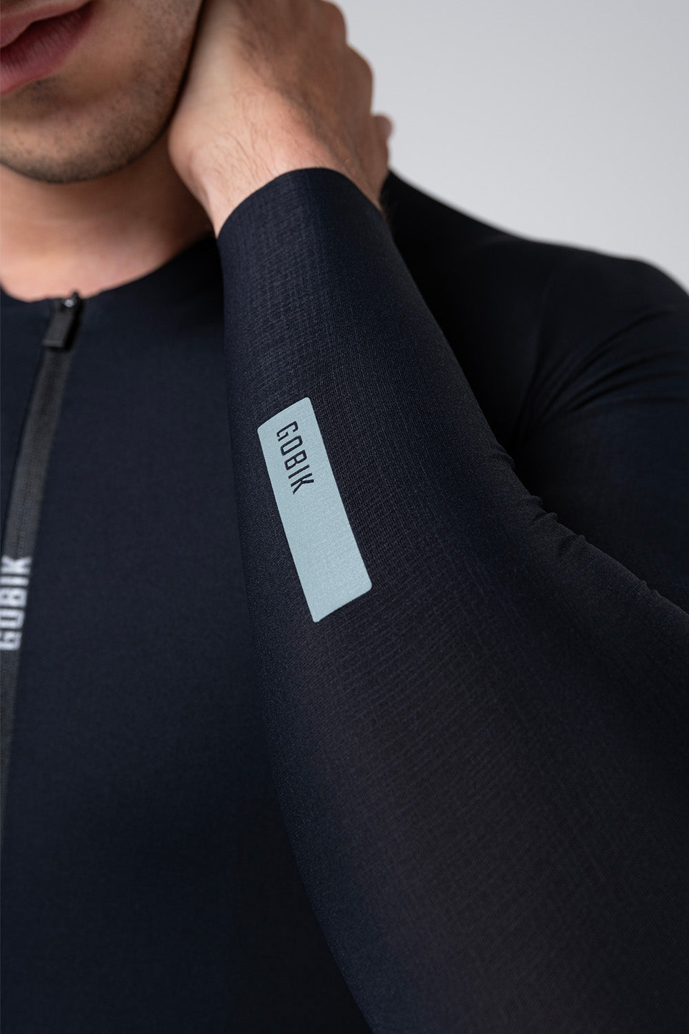 Maillot Manga Larga Avalon Gobik Unisex Ink Negro #5