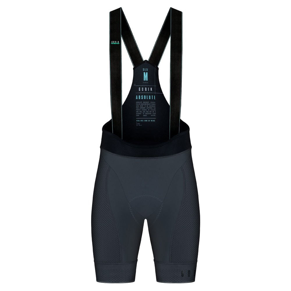 Absolute 5.0 Culotte Corto con Tirantes Gobik Hombre K10 Gris Pizarra