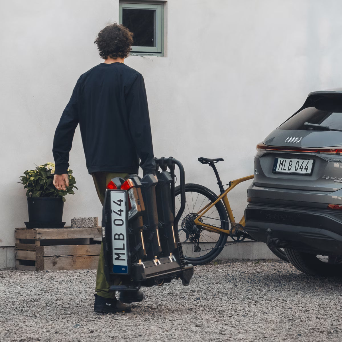 Portabicicletas Bola Thule Easyfold 3 3-Bicis 13 Pin #6