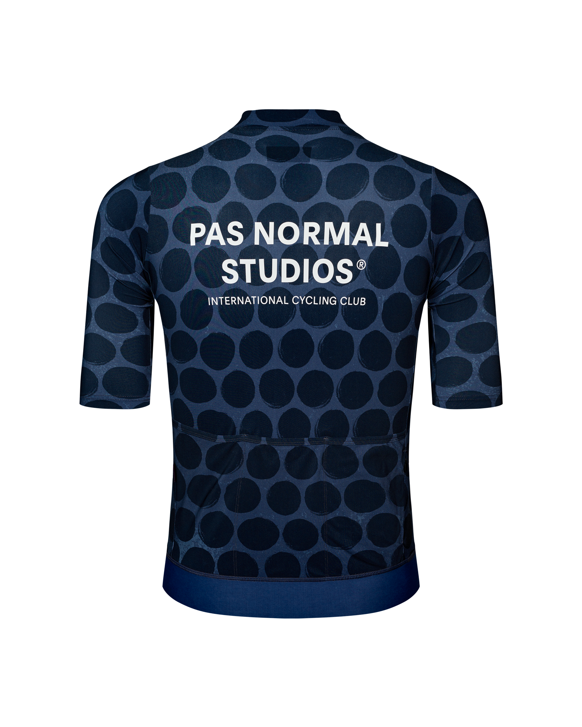 Maillot Manga Corta Pas Normal Studios Essential Hombre Dot Dark Navy #4