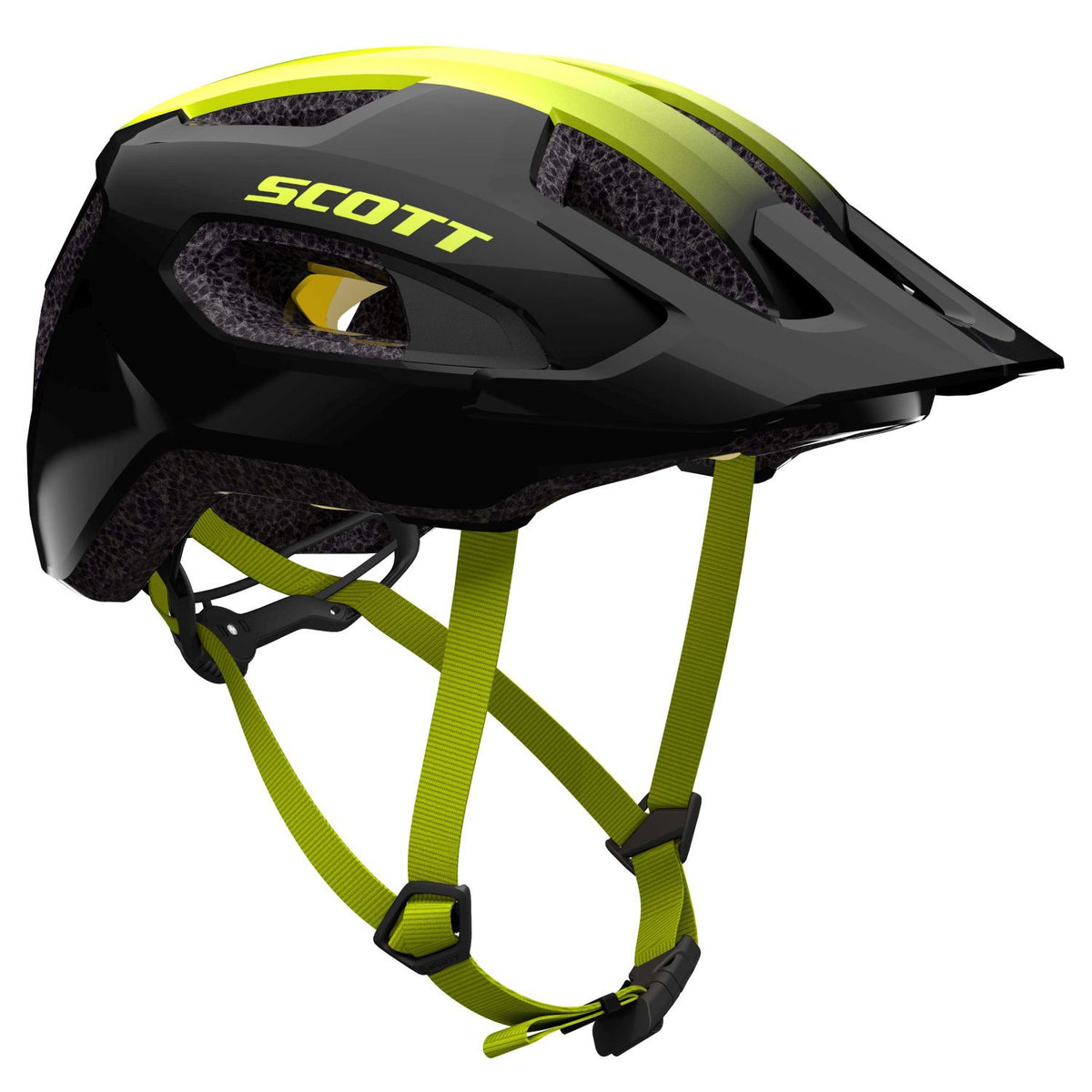Casco Scott Supra Plus CE Black/Radium Yellow