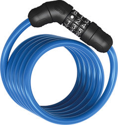 Star 4508C/150 Candado Cable Espiral Combinacion Abus 1.5m Azul