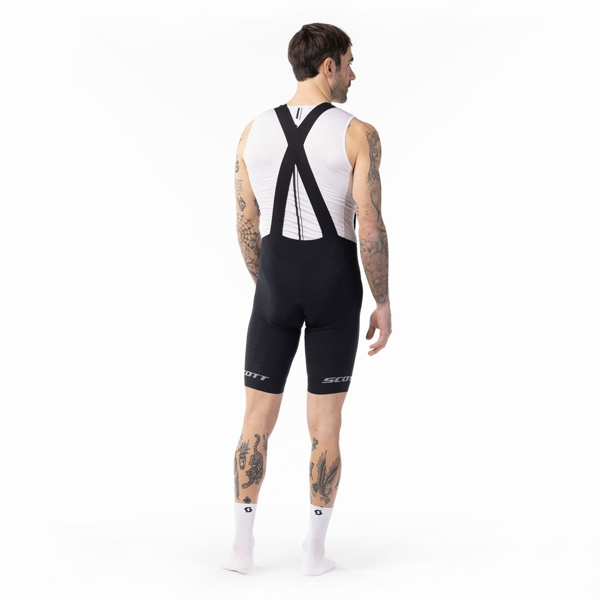 Culote Corto Tirantes Scott Unlimited Aero ++++ Hombre Negro #4