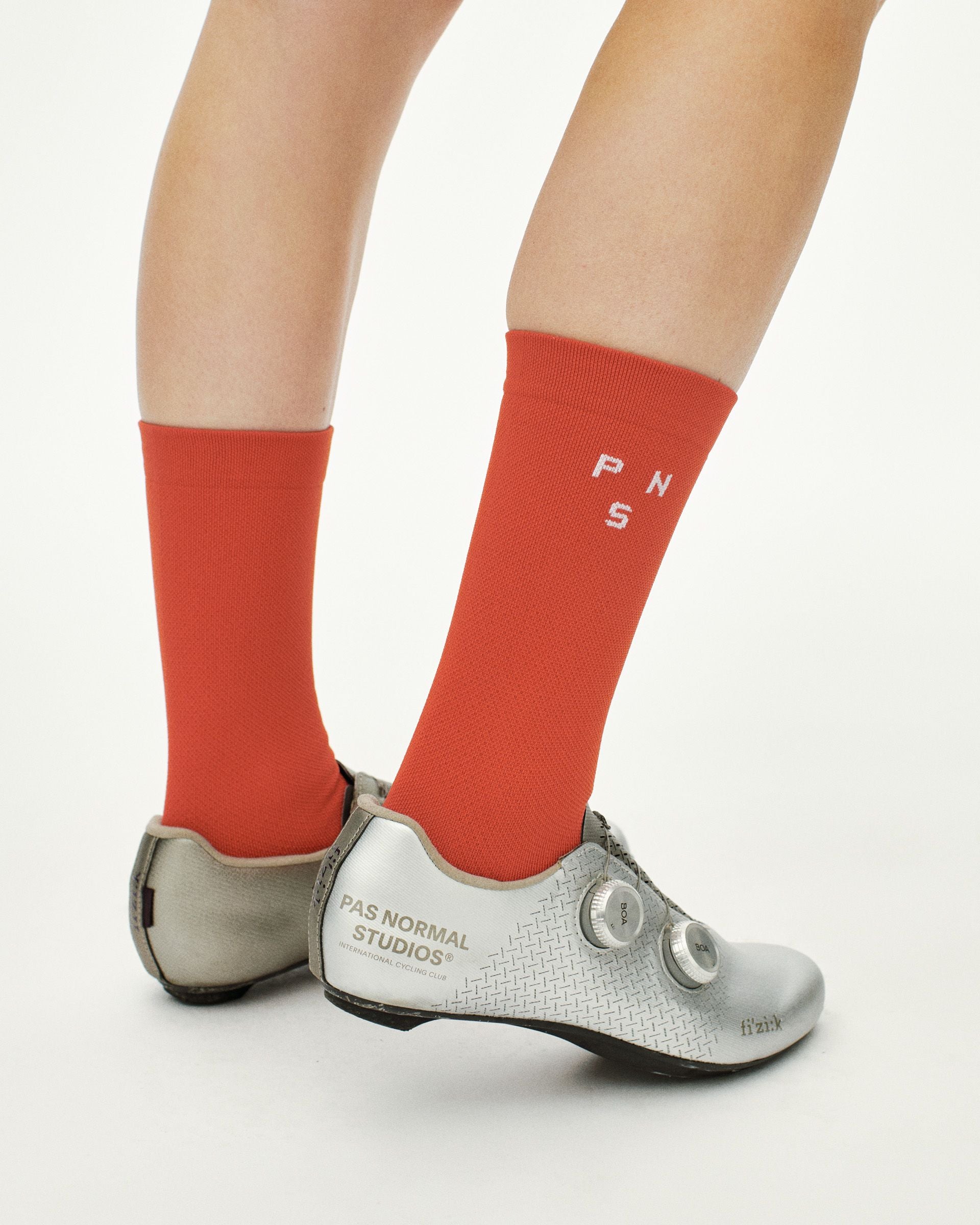 Calcetines Largos Pas Normal Studios Unisex Hibiscus Orange #3