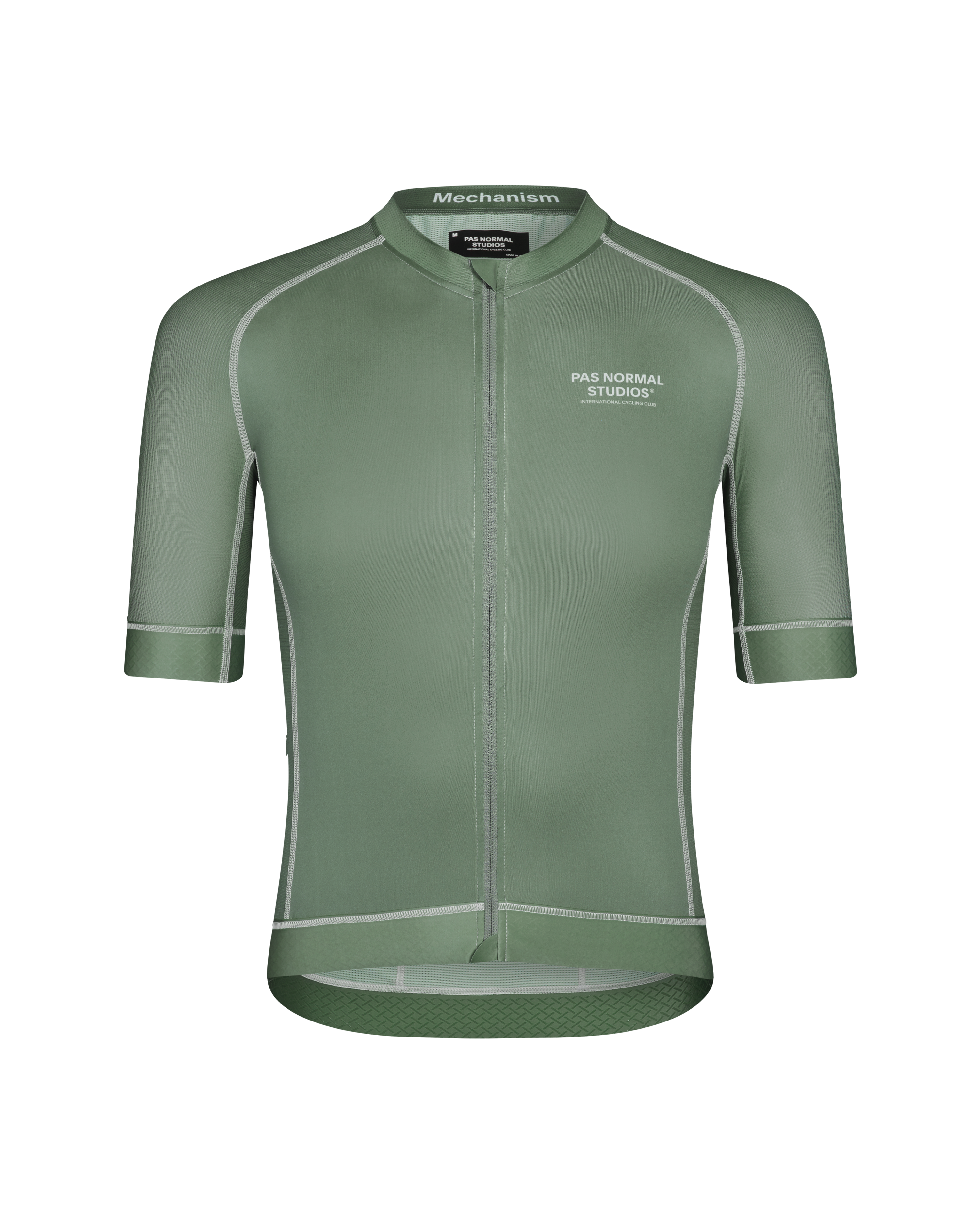 Maillot Manga Corta Pas Normal Studios Mechanism Hombre Khaki Green #2