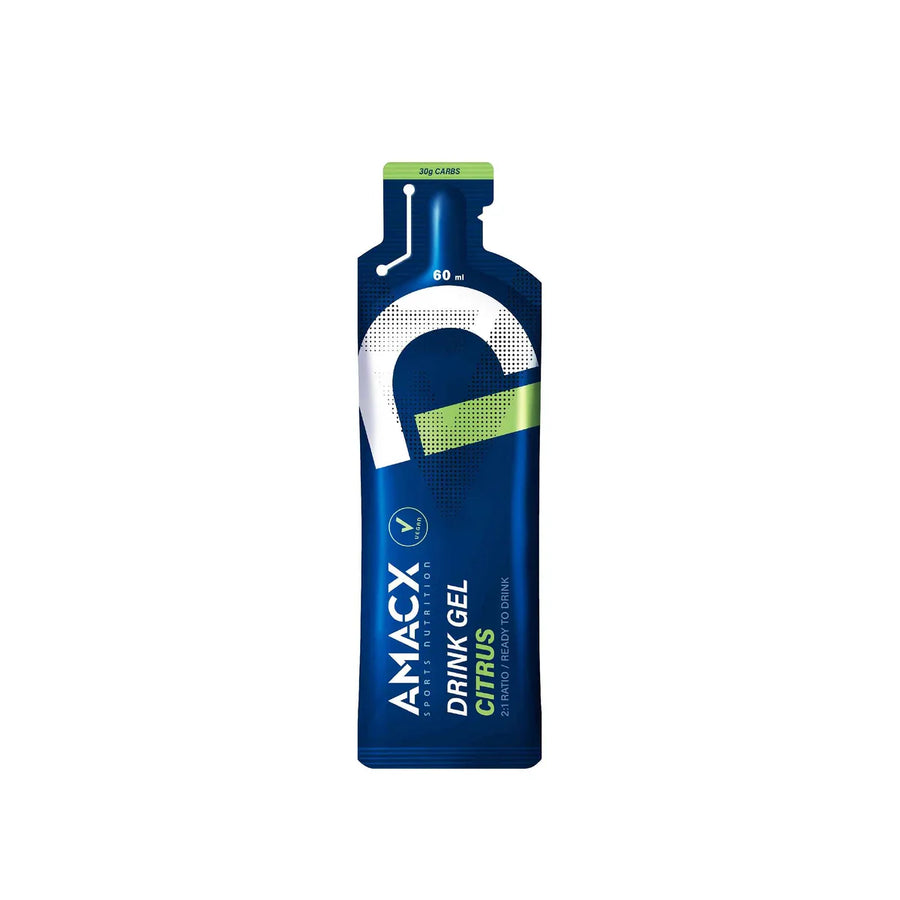 Geles Energéticos Bebibles Amacx Drink Gel Cítricos Caja 12uds Azul #2