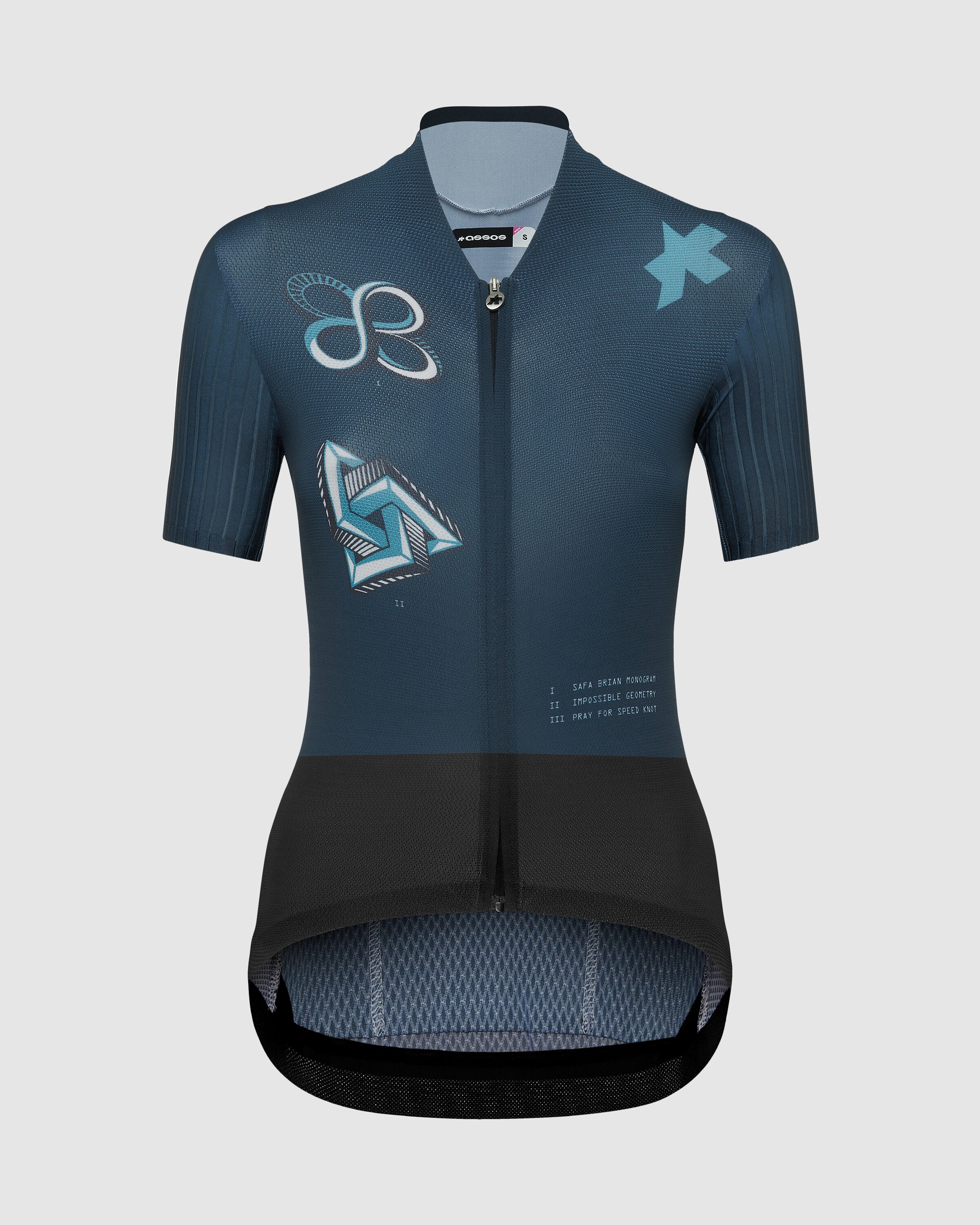 Maillot Manga Corta Assos Dyora RS S11 X Safa Brian Mujer Impossible Green