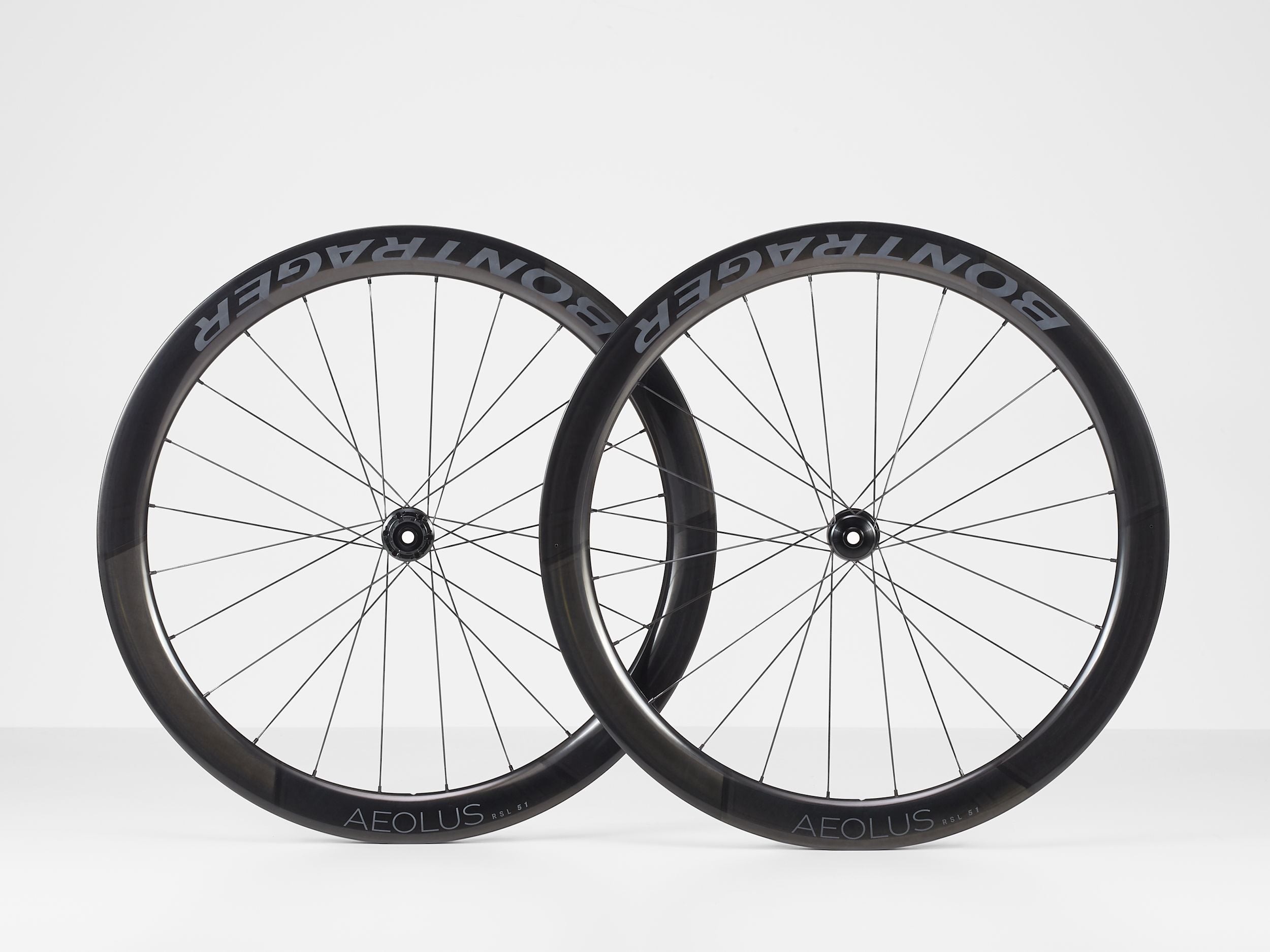 Rueda Delantera Carretera Disco Bontrager Aeolus RSL 51 TLR Negro