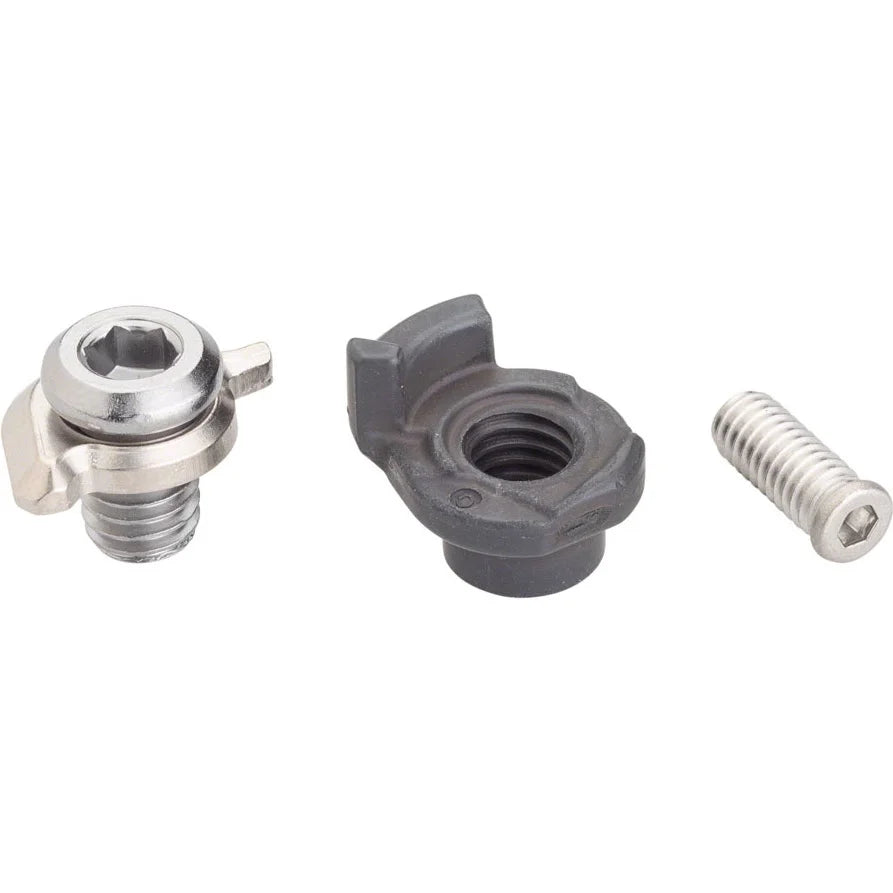 Unidad Tornillo Fijación Cable Shimano FD-5801 Negro/Gris #2