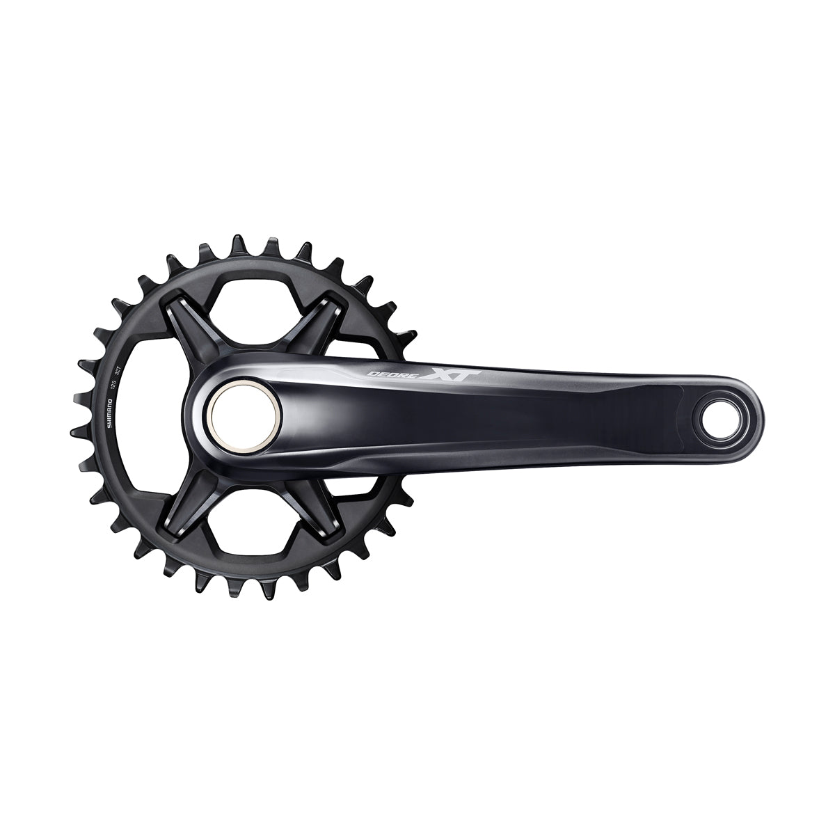 Bielas Shimano Deore XT FC-M8100-1 Hollowtech II 12v Sin Cazoletas Negro