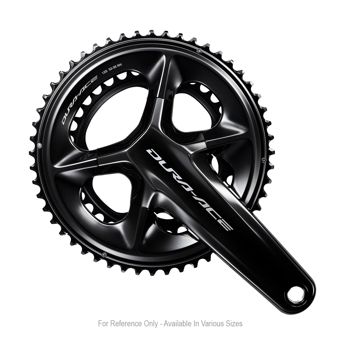Juego Bielas/Platos Shimano Dura-Ace FC-R9200 Hollowtech II 50/34d 12v Sin Cazoletas Negro