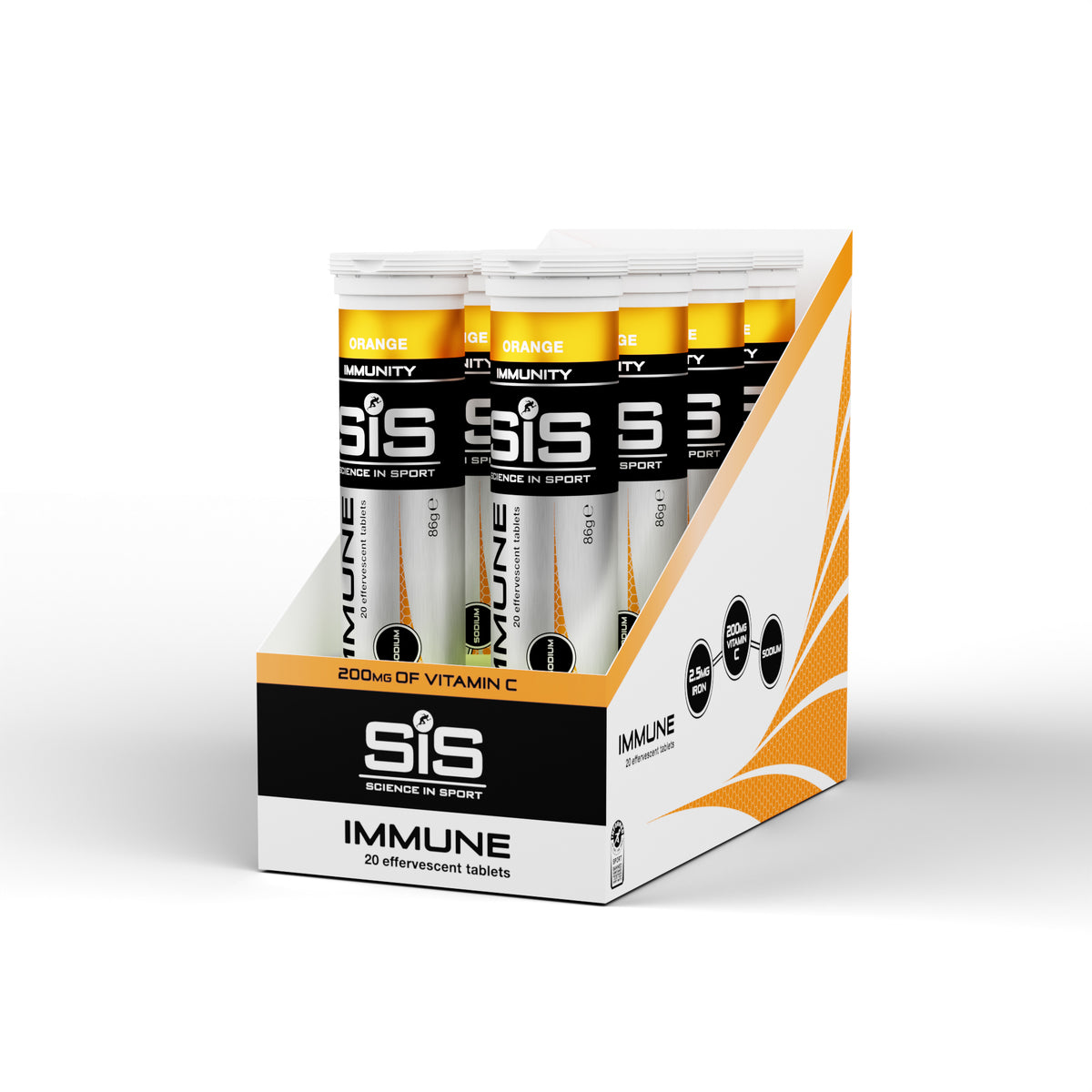 SIS GO Tabletas Inmunitarias 20x4.3g Naranja #2