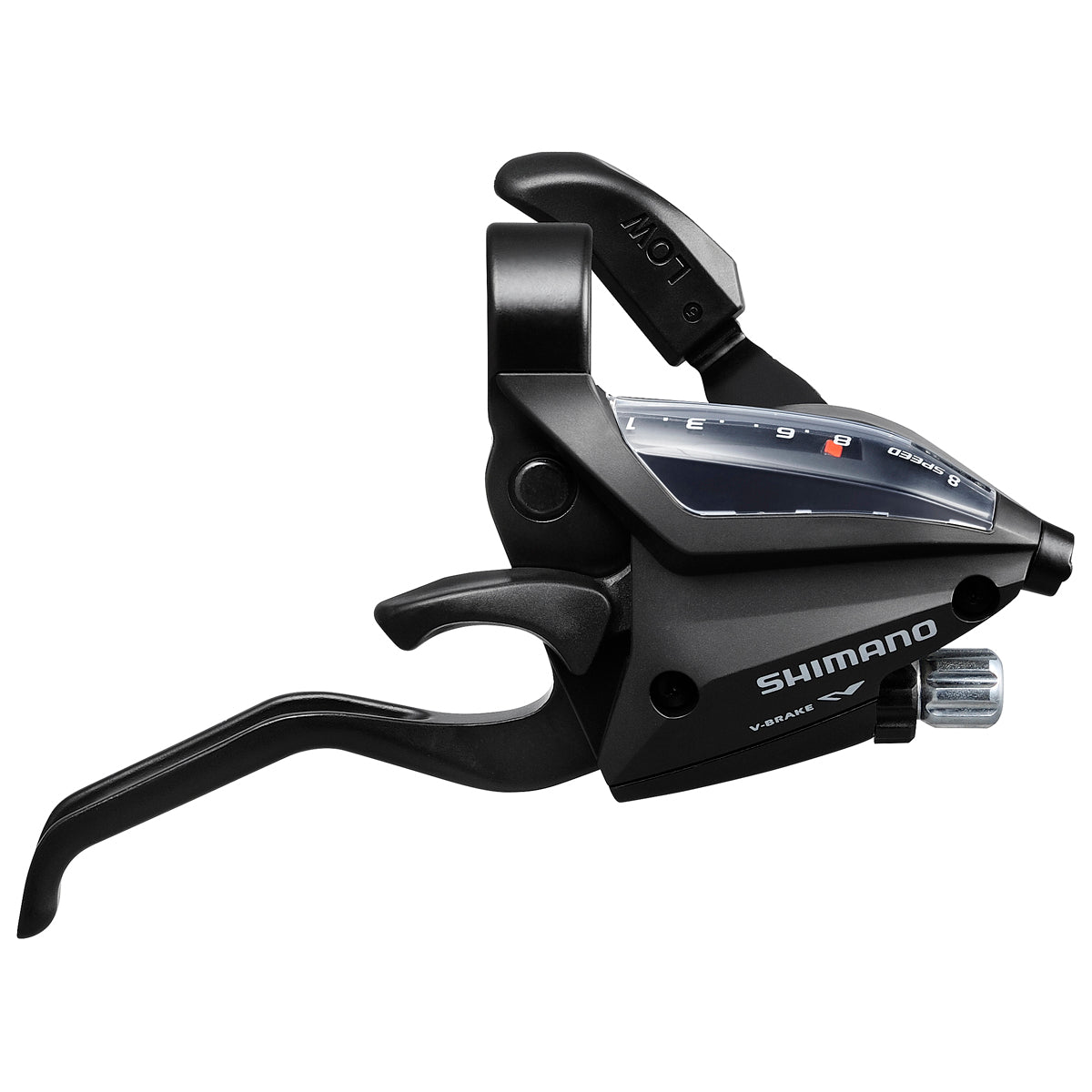 Maneta Cambio/Freno Derecha Shimano ST-EF500 8v Negro