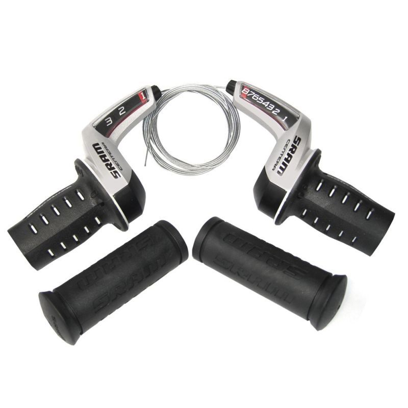 Juego Mandos Sram Grip Shift Centera 8v Micro Front