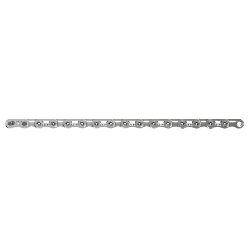 Cadena Sram Red E1 Flattop 126 Eslabones Powerlock 12v Plata