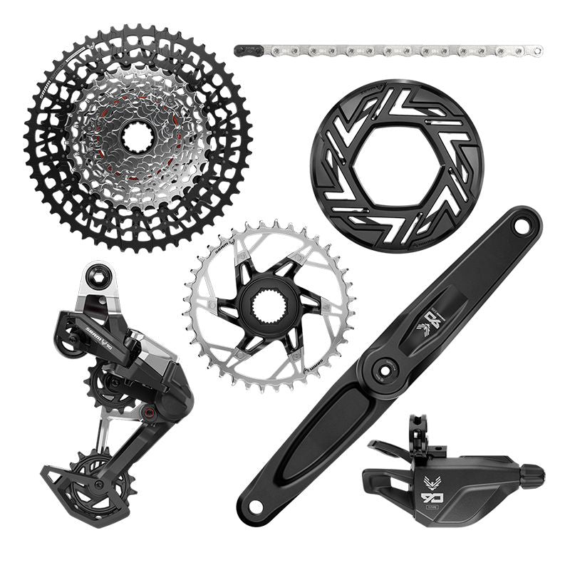Grupo E-MTB Sram Eagle 90 Bosch ISIS 160mm 36d Negro