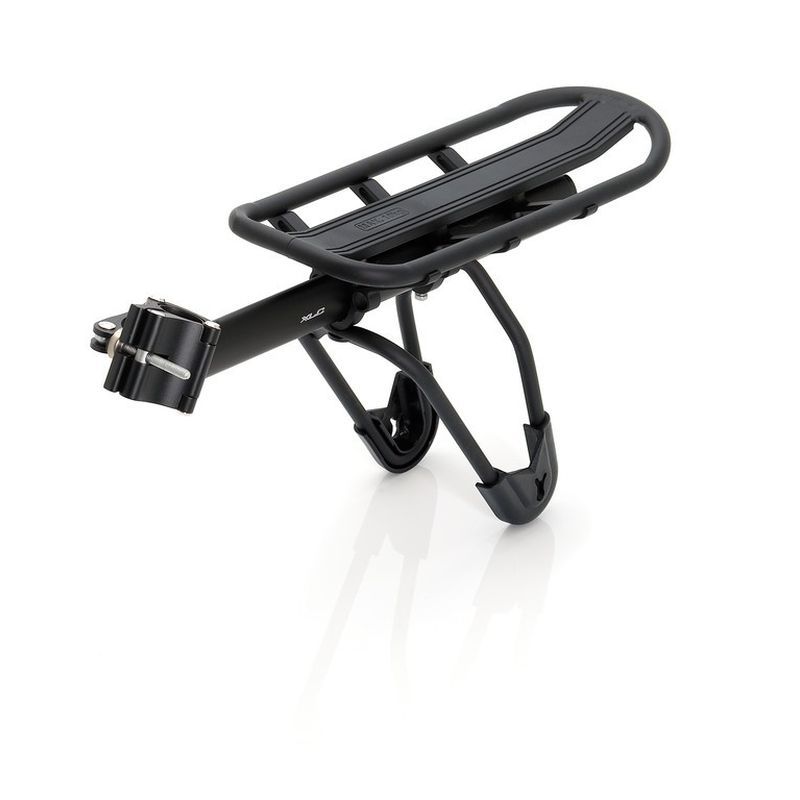 Portaequipajes Trasero XLC RP-R06 A Tija Sillin 25.4/31.8mm Max 10kg Aluminio Negro Mate
