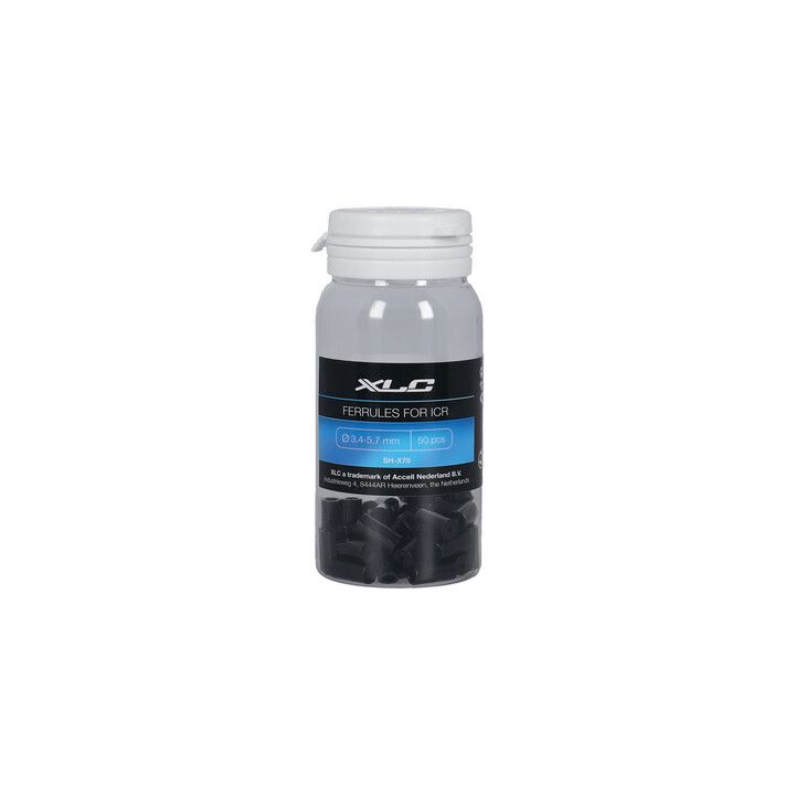 Topes Cable XLC SH-X70 Cableado Interno 3.4mm/5.7mm Negro