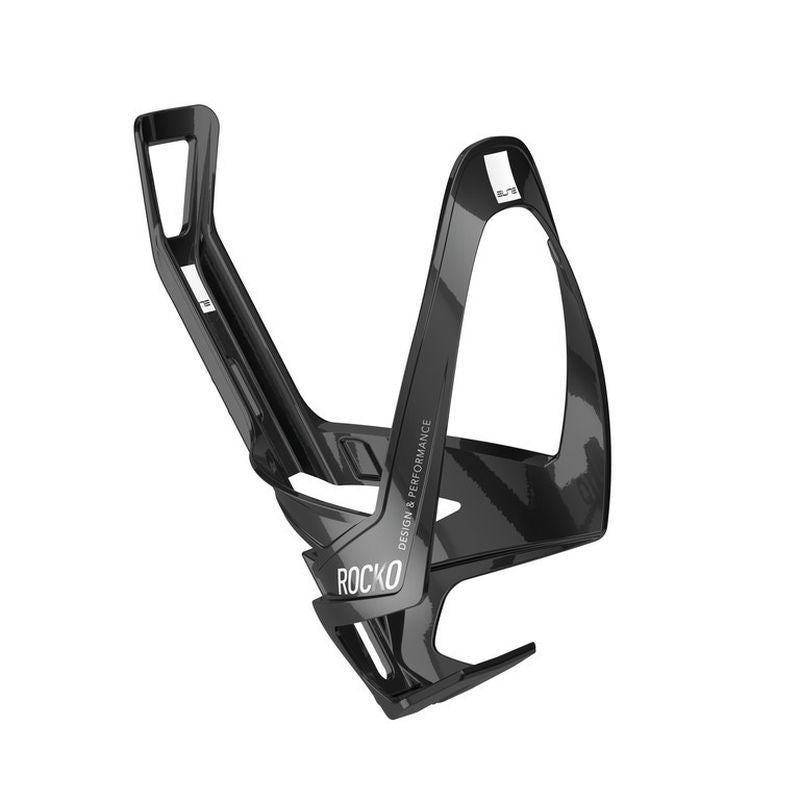 Portabidon Elite Rocko Carbono Brillo Blanco