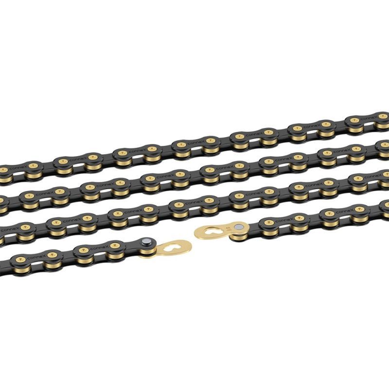 Cadena Wippermann Connex 10SB 114 Eslabones Connex Link 10v Negro/Oro