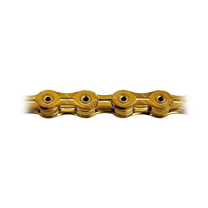 Cadena KMC X-10 SL Ti-N 114 Eslabones 10v Oro
