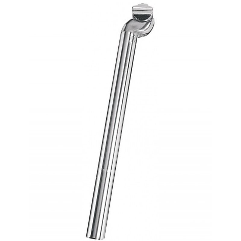 Tija Sillín Ergotec Patent Hook 350mm 25mm Offset Aluminio Plata