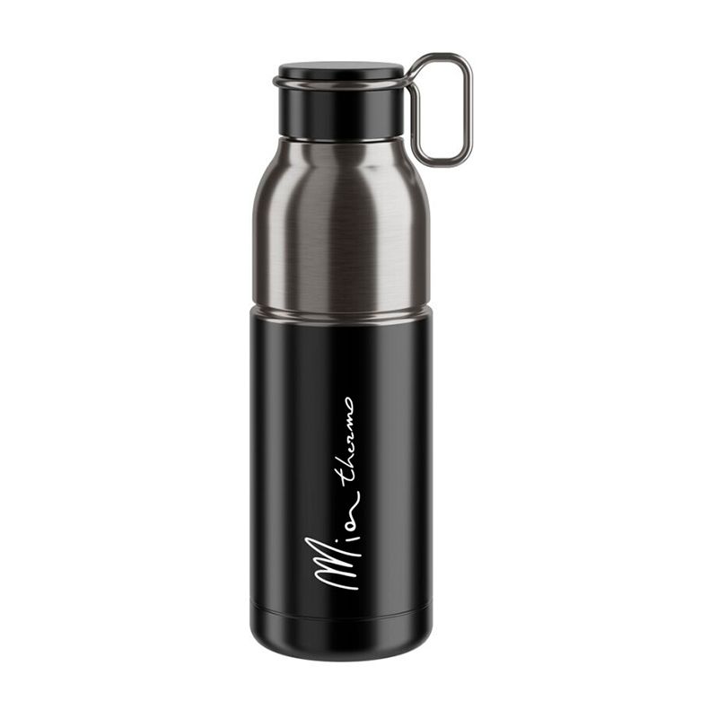 Bidon Termo Elitemla Negro/Plata 550ml