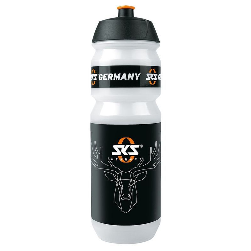 Bidón SKS Transparente Logo Ciervo 750ml