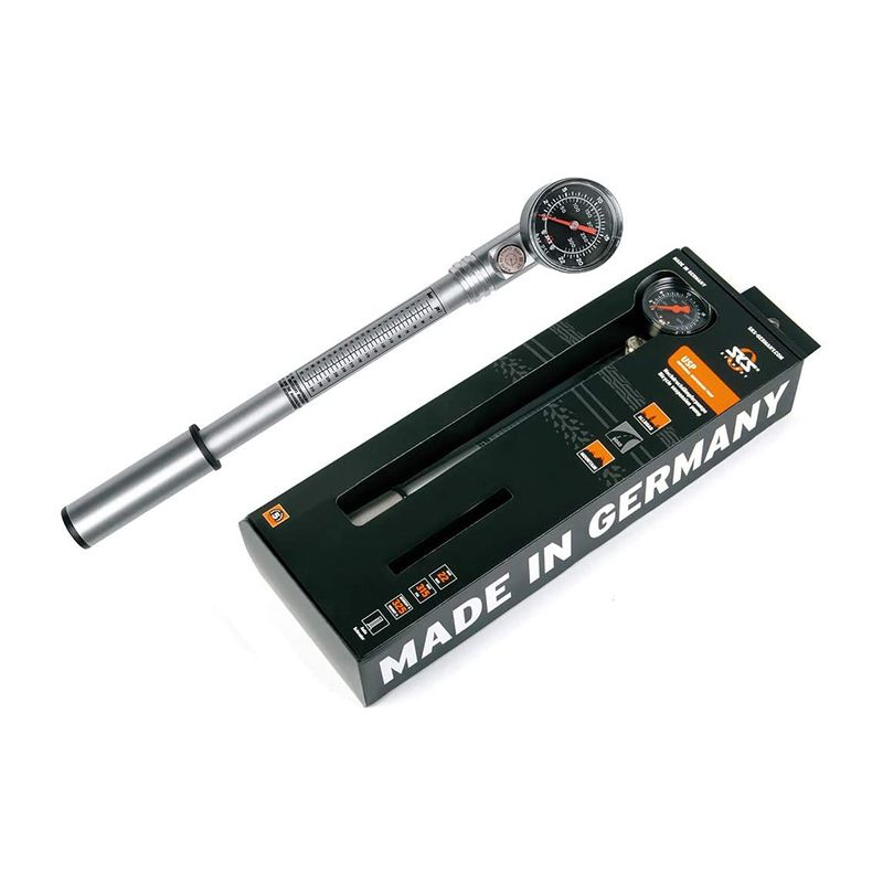 Hinchador Sks Usp Horquilla Suspension Manometro 22 Bar Plata