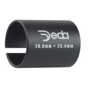 Adaptador Deda Tubo Horquilla 28.6mm a 25.4mm Negro