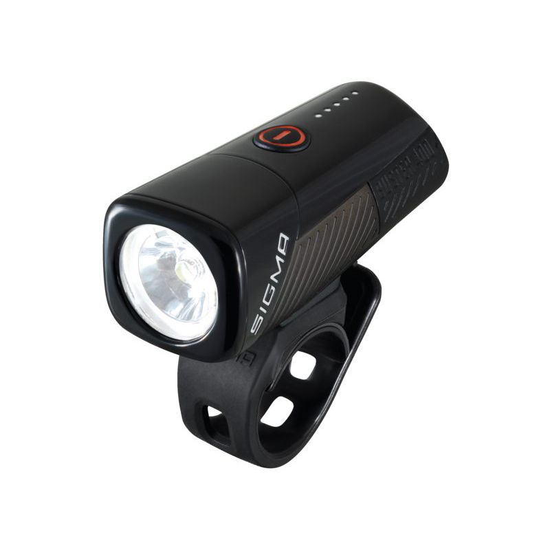 Luz Delantera Sigma Buster 400 LED Usb Negro