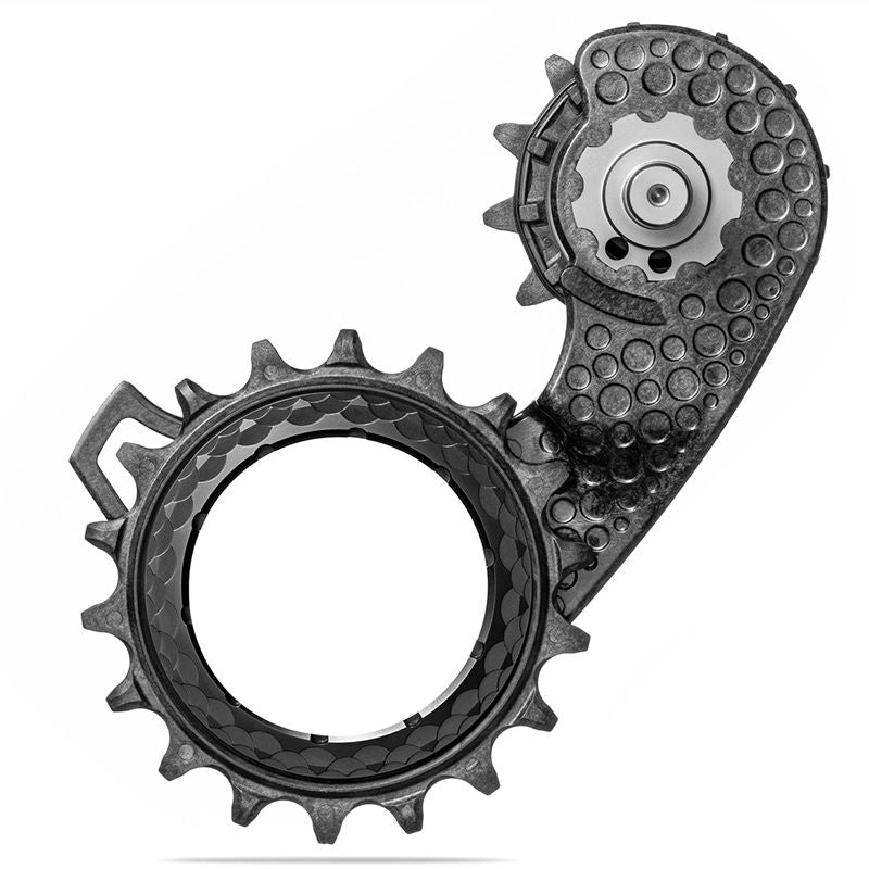 Jaula Cambio Trasero Absolute Black Hollowcage Shimano 9200 Carbono Negro