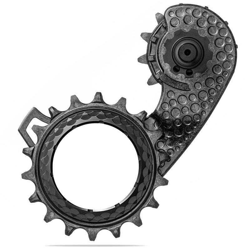 Jaula Cambio Trasero Absolute Black Hollowcage Shimano 8100 Carbono Negro