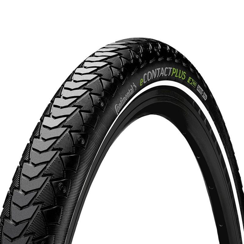 Cubierta Continental Econtact Plus 26X2.20 Rigida Negro Reflectante