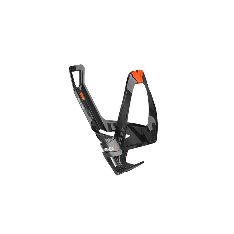 Portabidon Elite Cannibal Xc Negro Brillo/Naranja