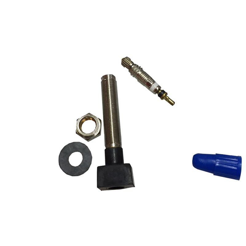 Valvula Tubeless Klein Cuadrada 45mm Desmontable Negro