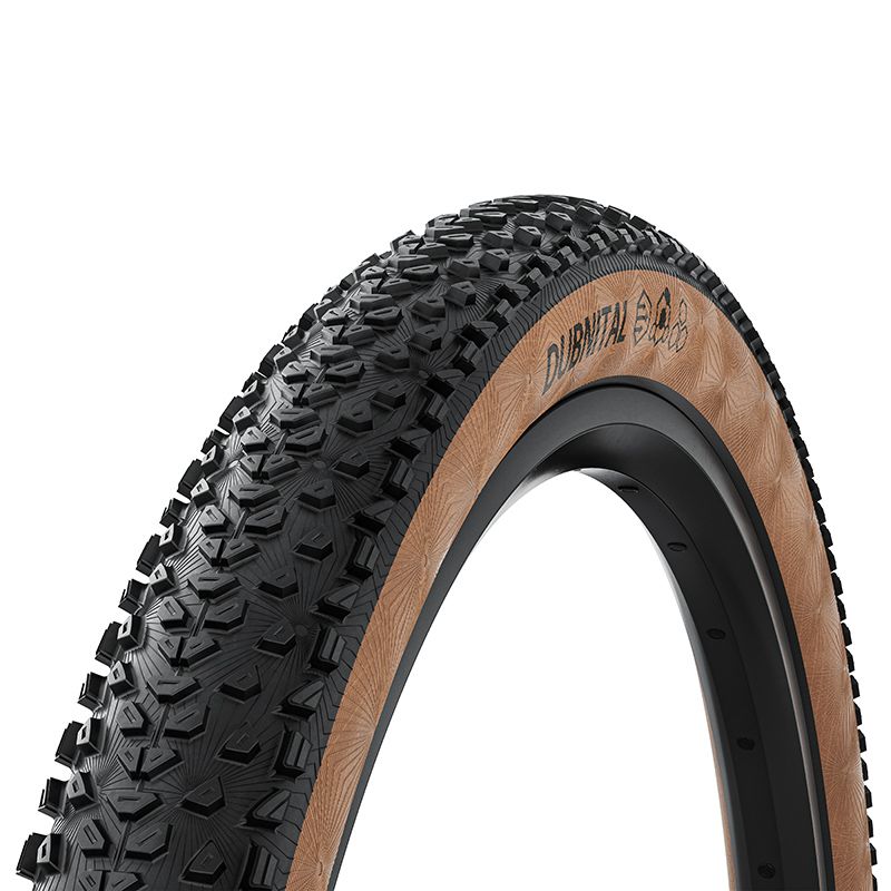 Cubierta Continental Dubnital Race 29X2.40 Compuesto Grip Tubeless Ready Plegable Negro/Marron