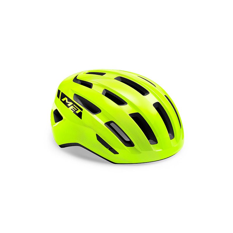 Miles Casco Met Amarillo Fluo Brillo