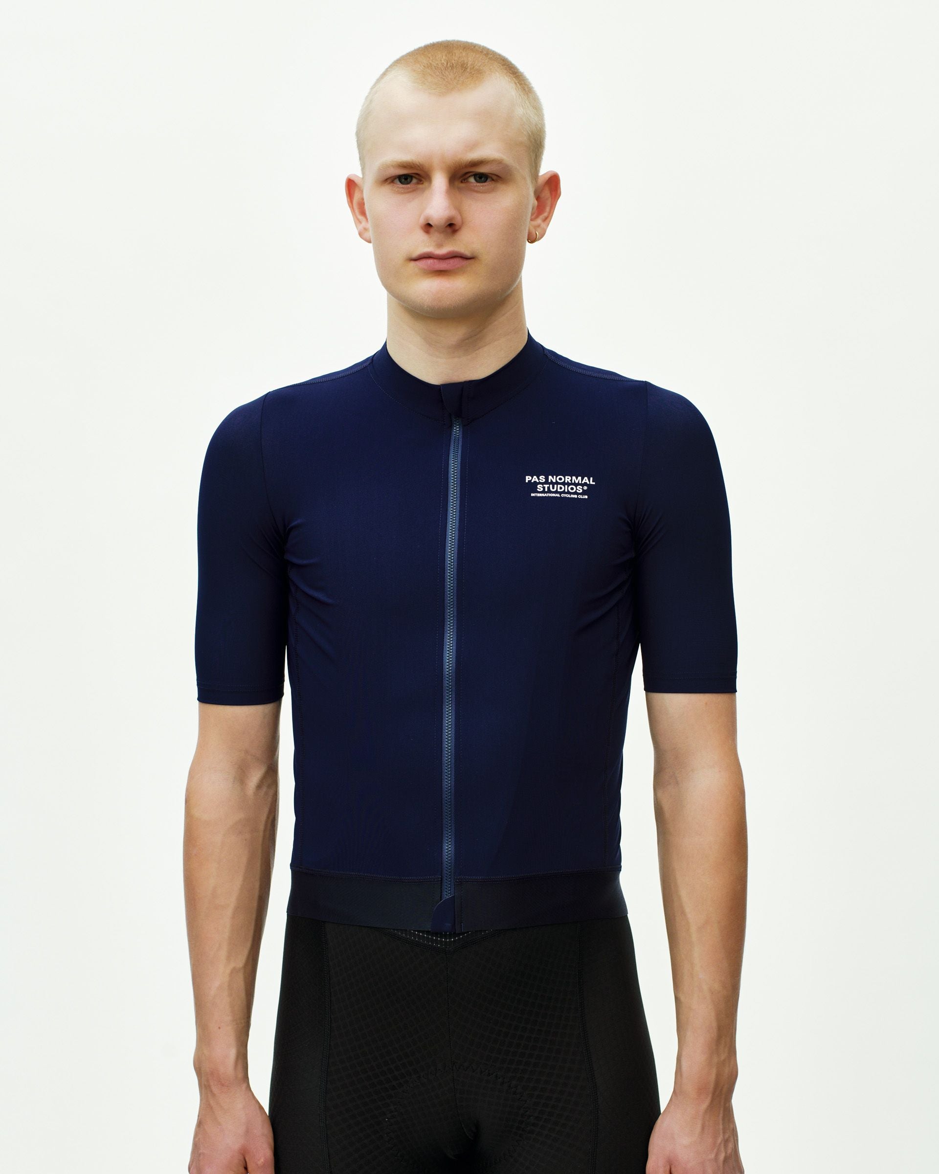 Maillot Manga Corta Pas Normal Studios Essential Hombre Navy #3