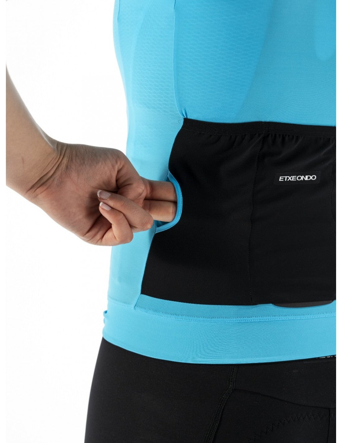 Maillot Manga Corta Alda 110LW Etxeondo Mujer Azul Cielo #7
