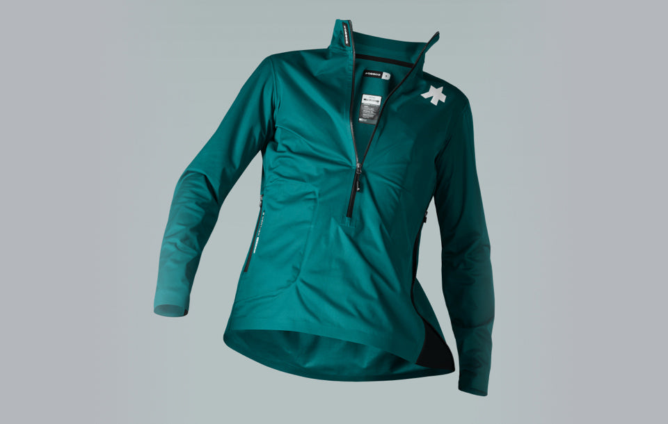Assos Tactica T5 Chaqueta Impermeable Foundation Green #9