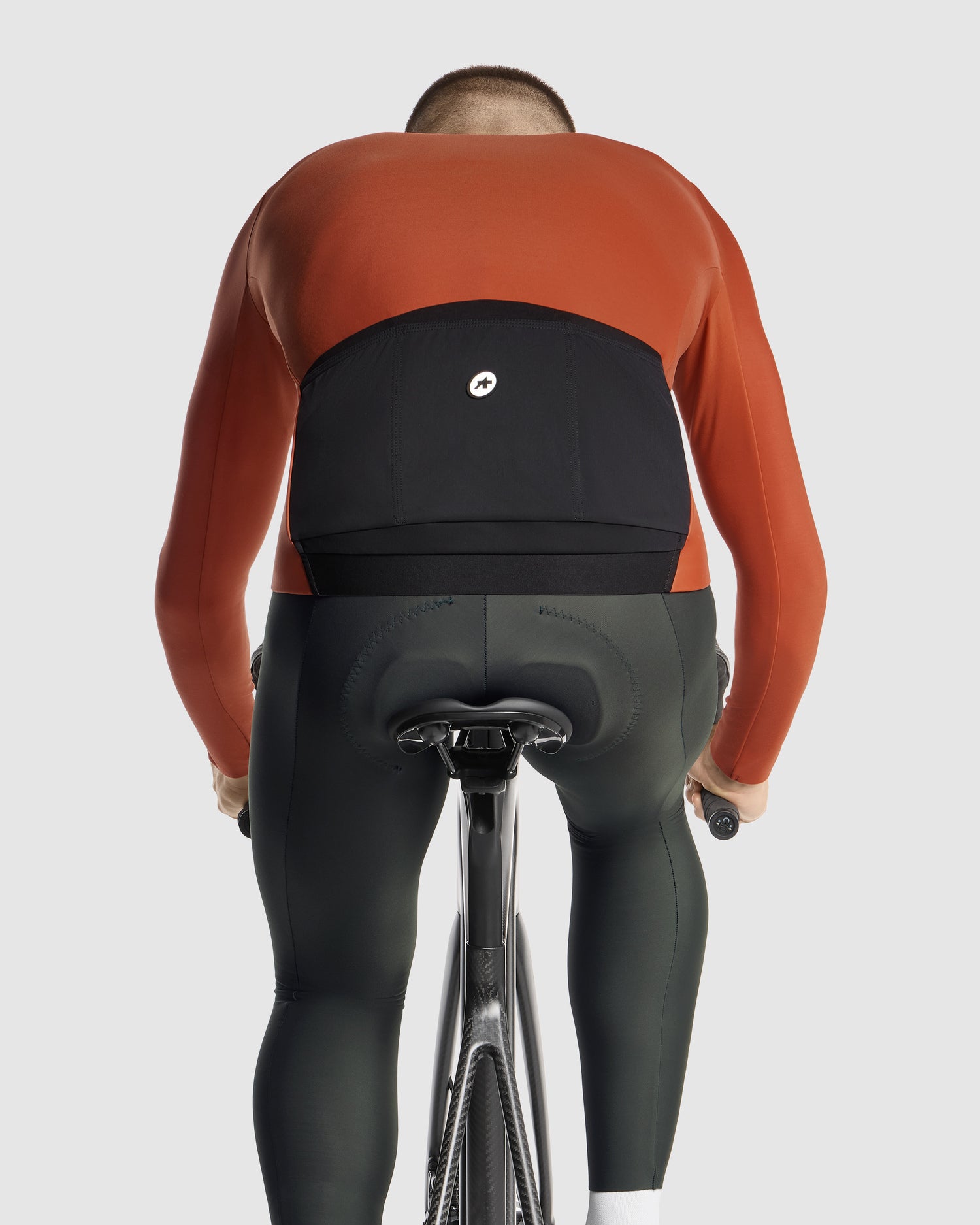 Assos Mille GT C2 Maillot Manga Larga Primavera/Otoño Rusty Brown #6