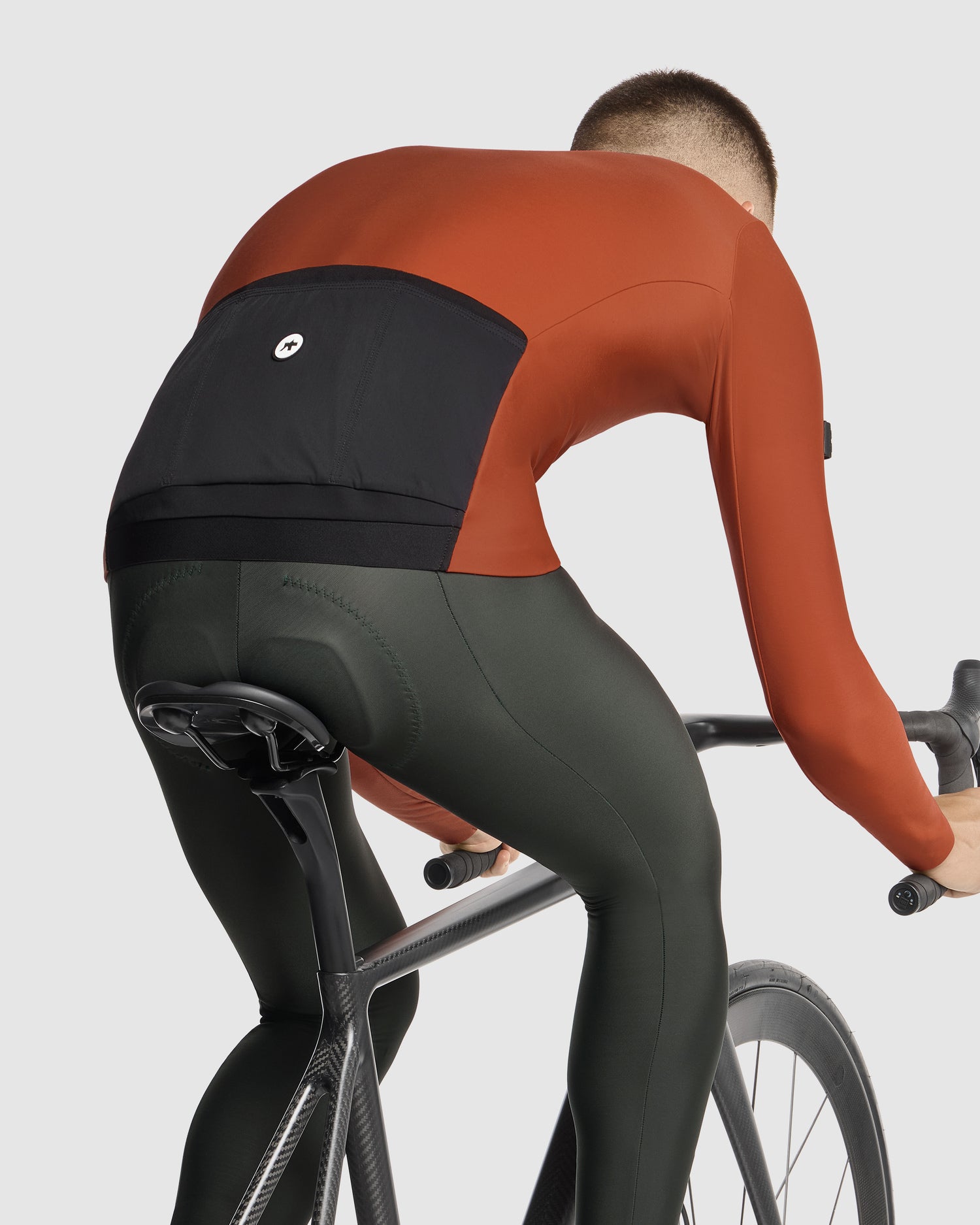 Assos Mille GT C2 Maillot Manga Larga Primavera/Otoño Rusty Brown #8