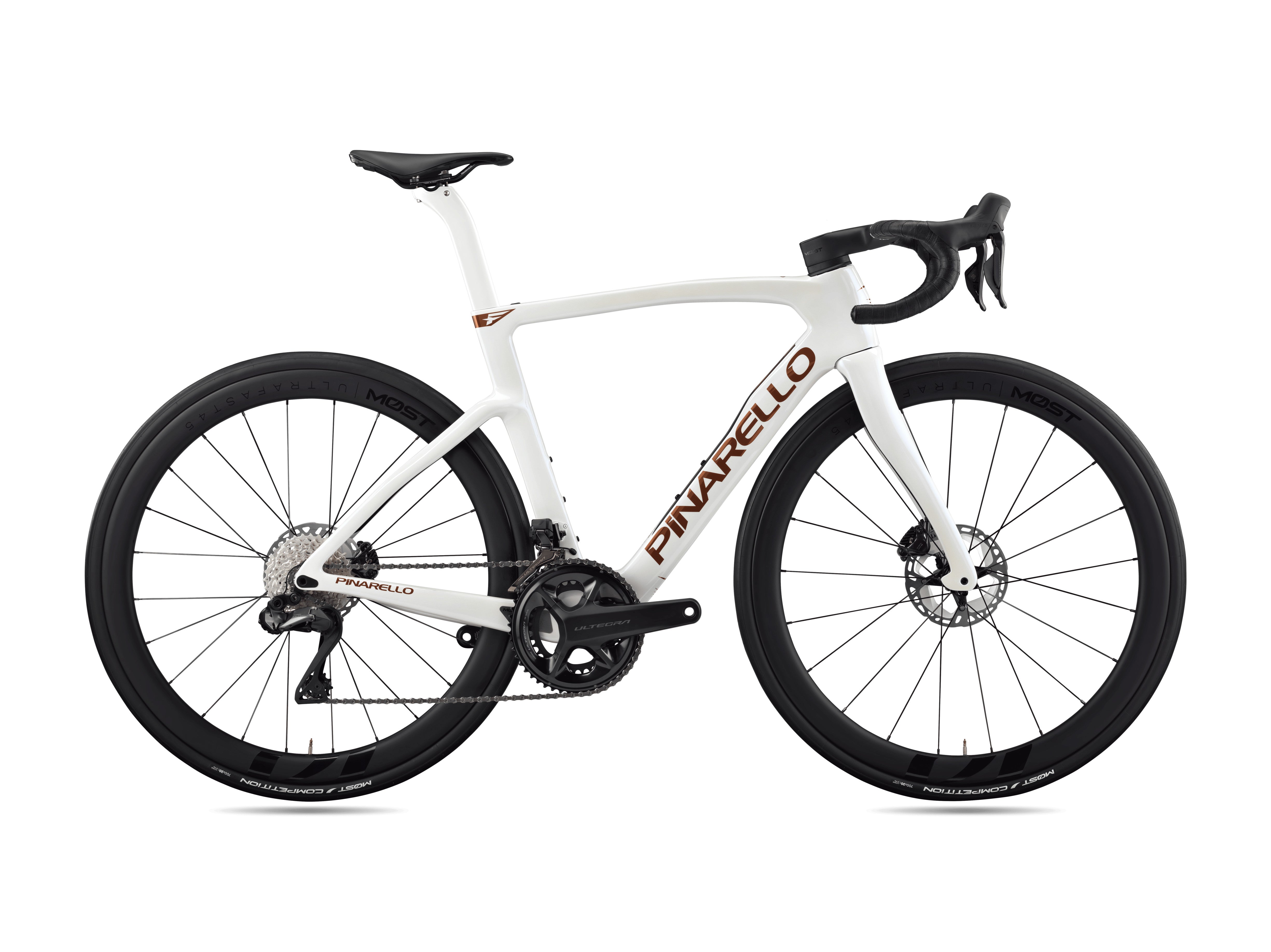 Pinarello F7 Ultegra Di2 2x12v MOst Ultrafast 45 2026 H210 Alabaster White Shiny