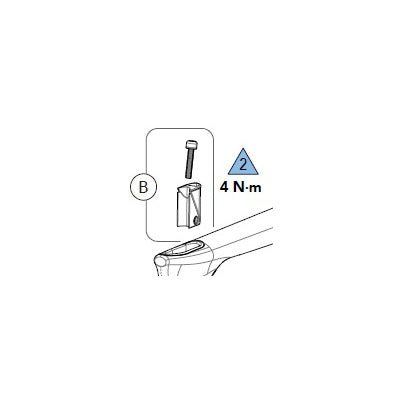 Abrazadera Tija Sillín Cannondale Superslice Negro
