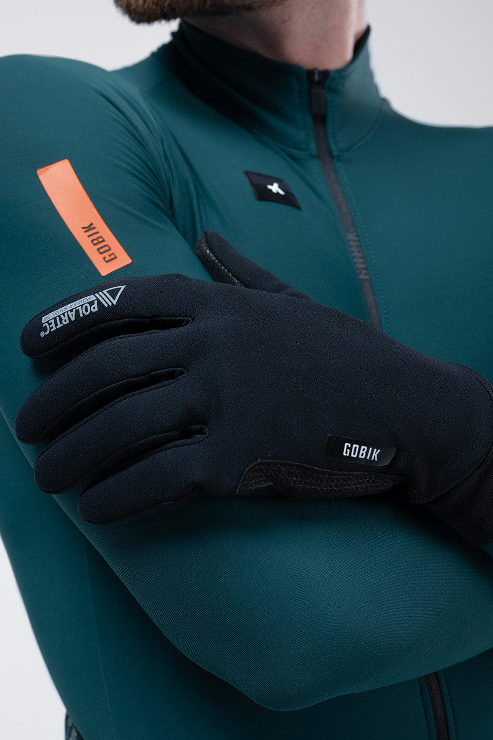Guantes Largos Térmicos Polartec Bora 2.0 Gobik Unisex True Black #3