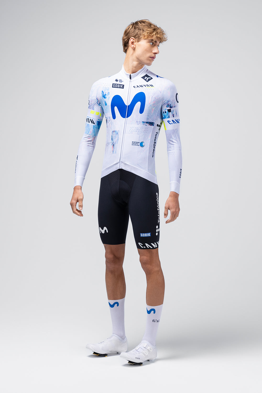 Gobik Maillot Manga Larga Hyder Hombre Movistar Team 26