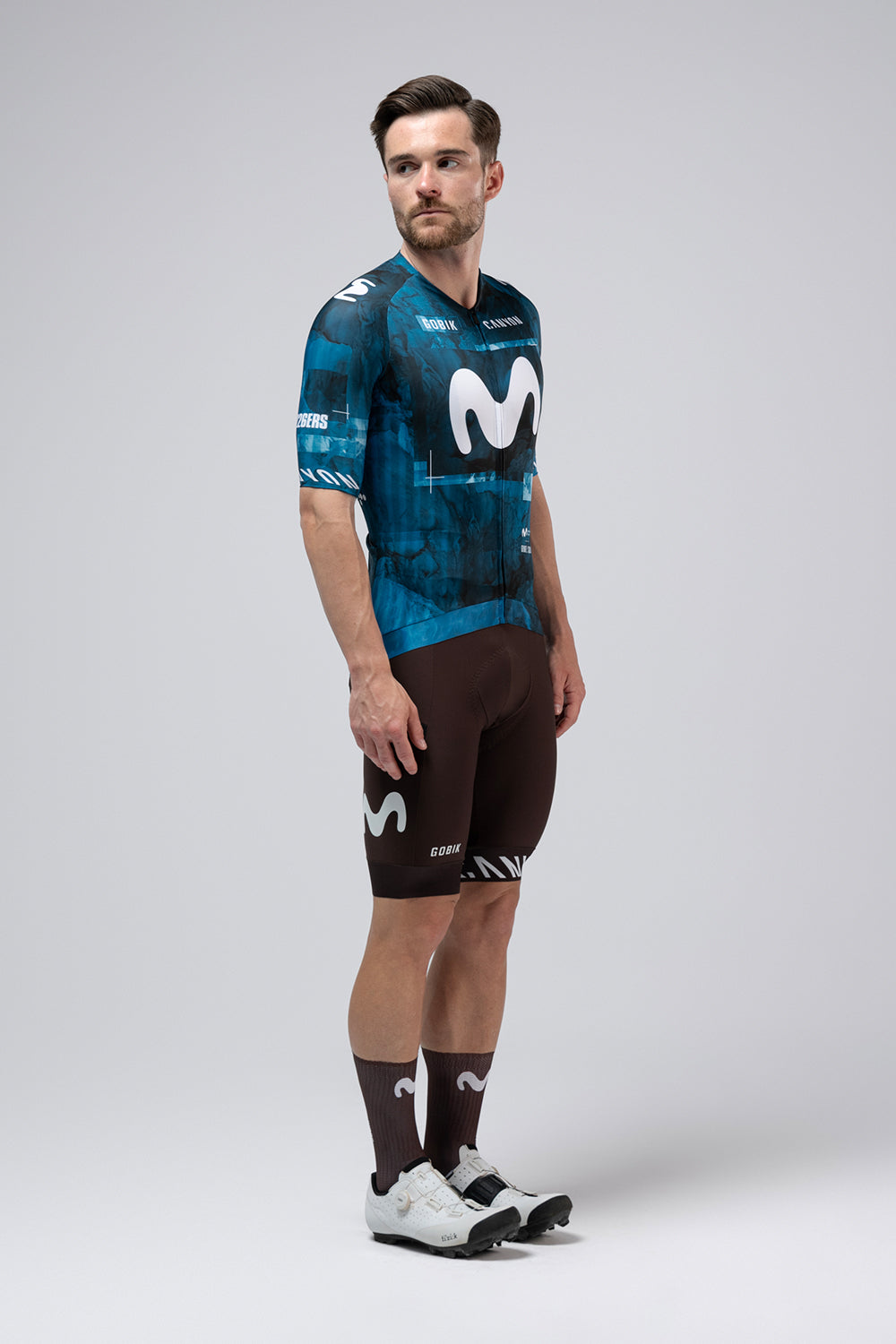 Gobik Maillot Manga Corta CX Pro 4.0 Unisex Movistar Team Gravel Squad 25 #6